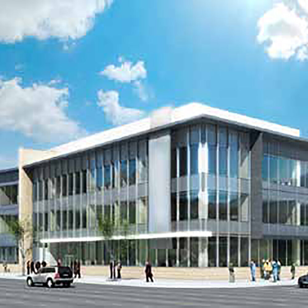 Photo of a Penney Design Group office construction project located at 3300 Wilson Blvd in Arlington, Virginia.