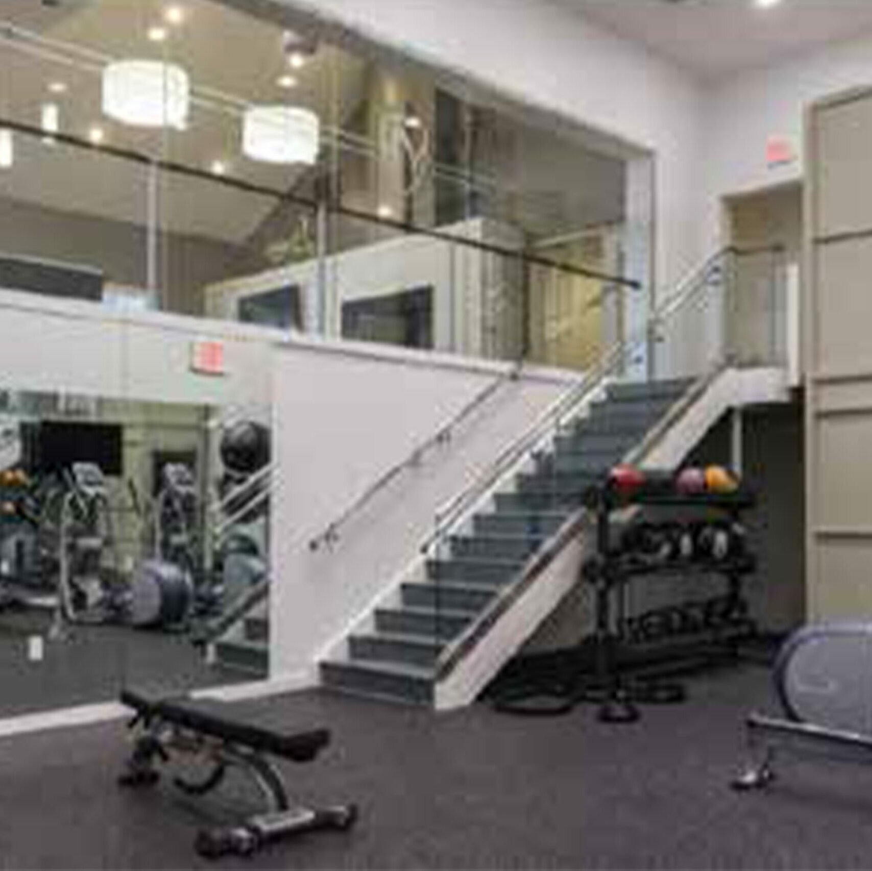 A fitness facility inside of the Windsor Park Apartments in Woodbridge, Virginia.