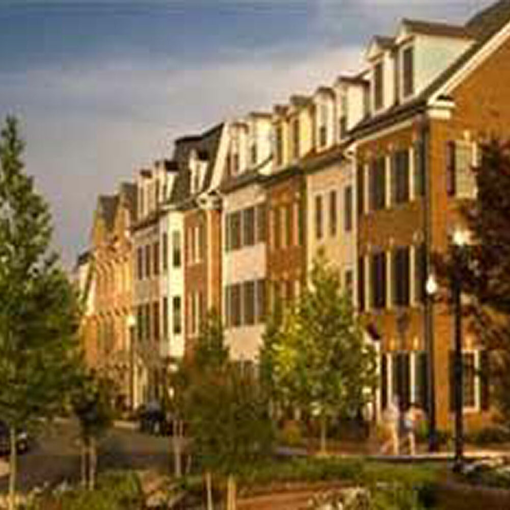 Exterior image of Penney Design Group's leadership's design & build work on Potomac Greens in Alexandria, Virginia.