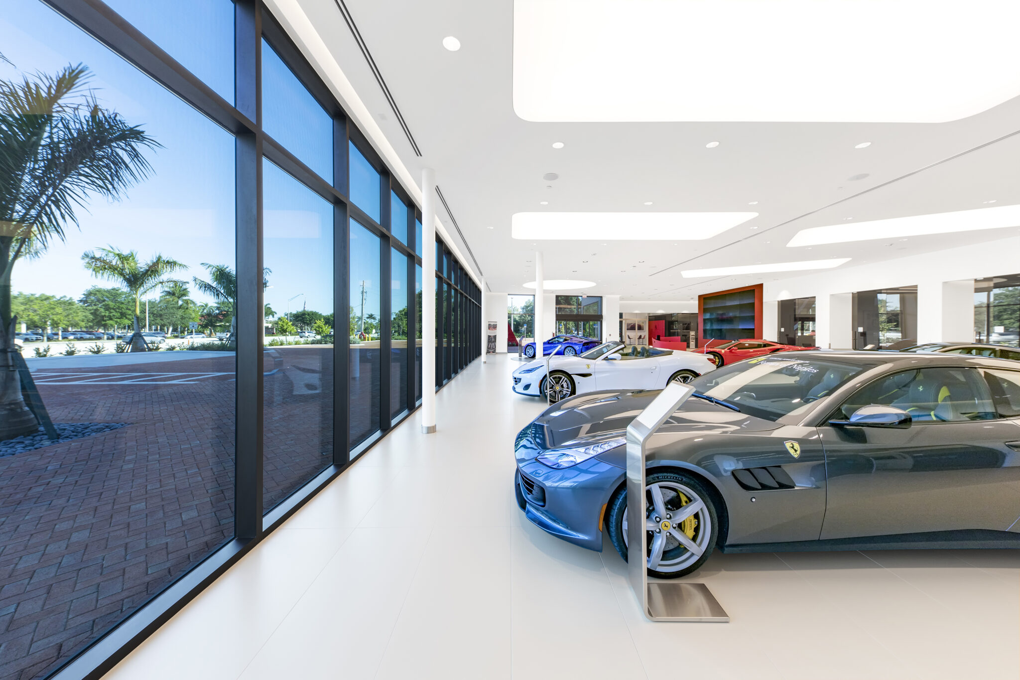 ferrari of naples showroom