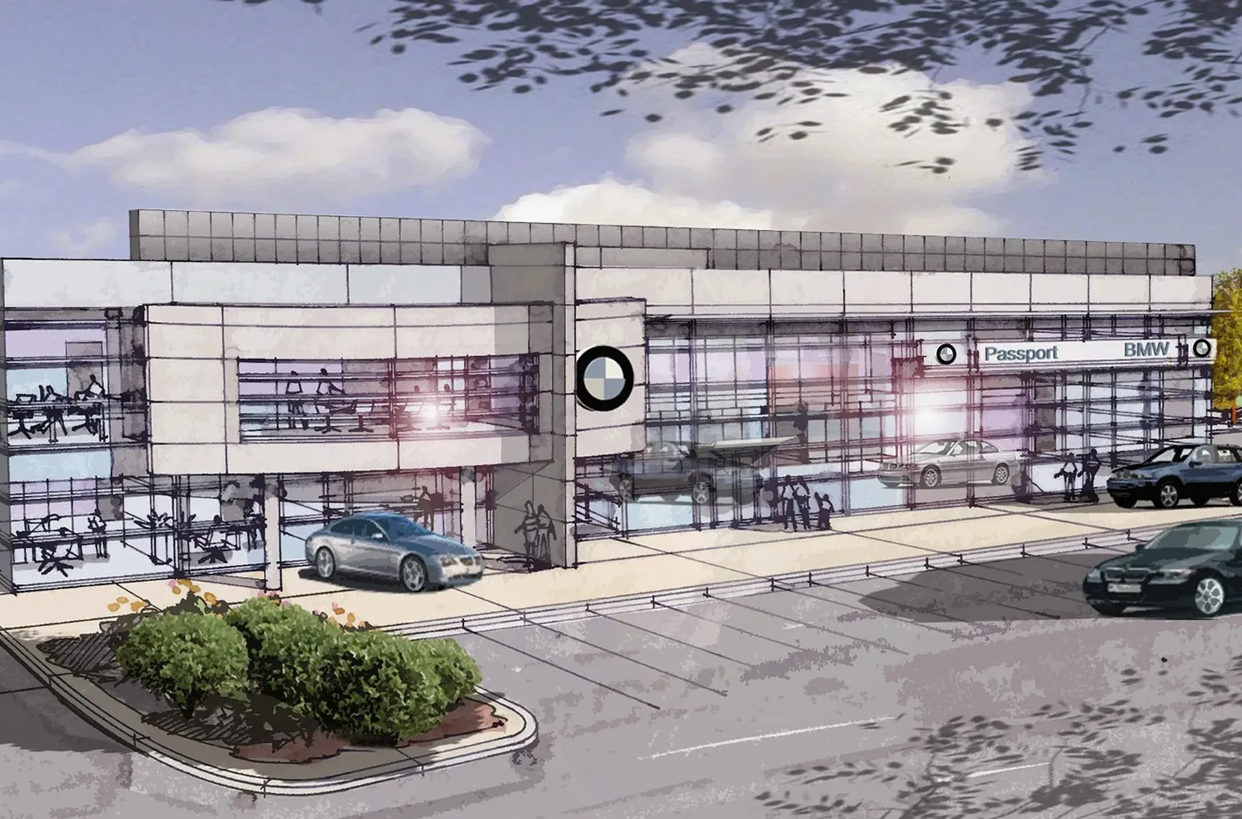 passport bmw construction driven transformation of a premier automotive facility